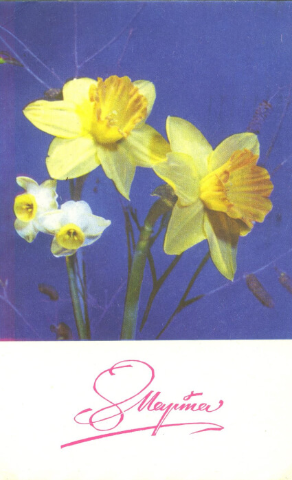 8 марта, 1970 год, из фонда Музея русской почты и Московского почтамта Почты России